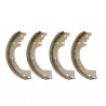 MACHOIRES DE FREIN AVT-ARR CJ 53-66 - 9 X 13/4