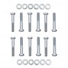 KIT VISSERIE ADMISSION FORD SB V8 - CHROME*