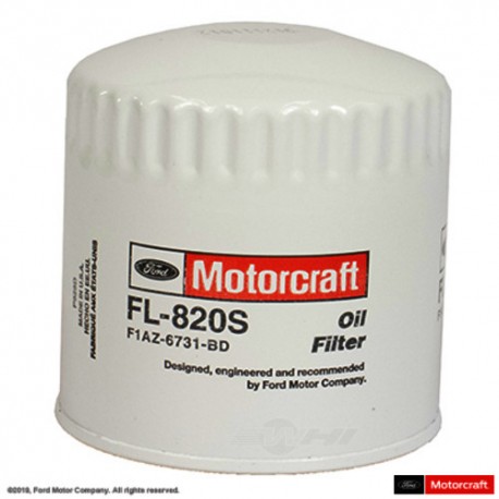 FILTRE HUILE MOTEUR FORD PASS-TRUCK 92-14 FL820S