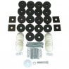 KIT SILENTBLOCS-BOULONS FIXAT CAISSE MB-CJ 45-75*