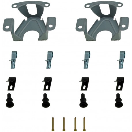 KIT BAGUES ET CLIPS ETRIERS AVT FORD 68-73 HW5504*