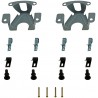 KIT BAGUES ET CLIPS ETRIERS AVT FORD 68-73 HW5504*