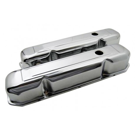 KIT CACHE-CULBU MOPAR BB V8 58-88 B-RB  - CHROME
